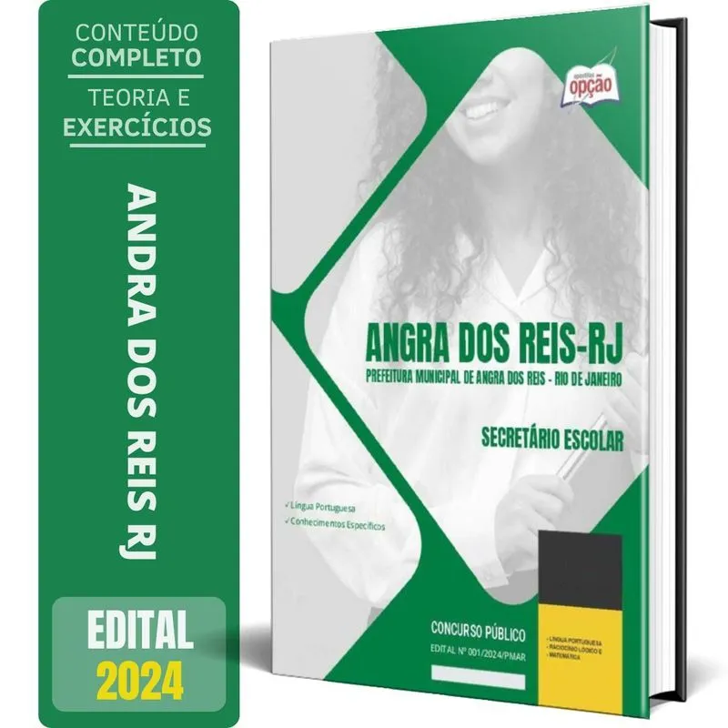 Apostila Prefeitura Angra Dos Reis Rj 2024 Secretario