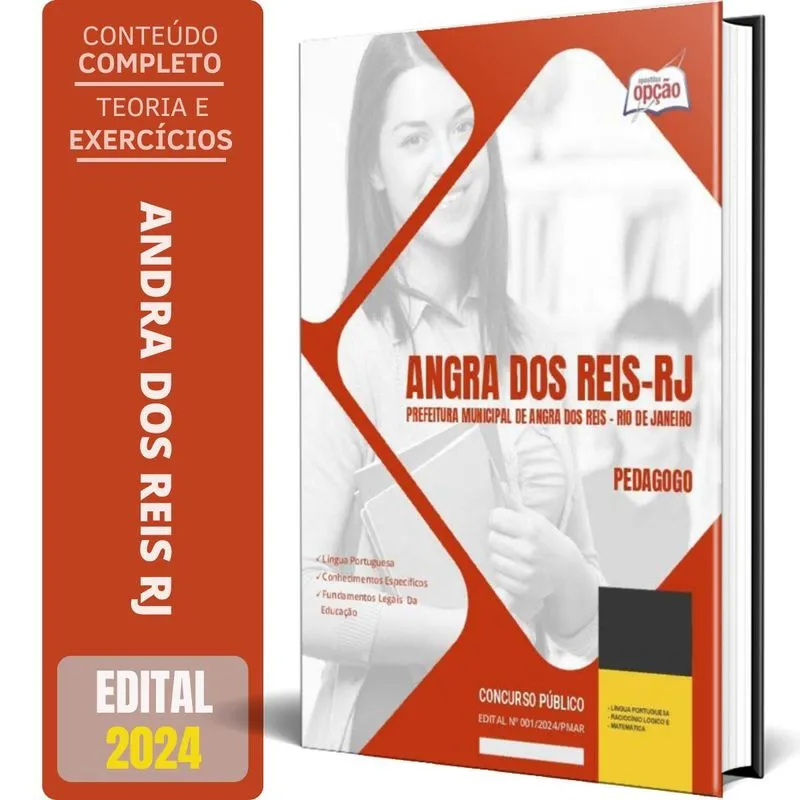 Apostila Prefeitura De Angra Dos Reis Rj 2024 - Pedagogo