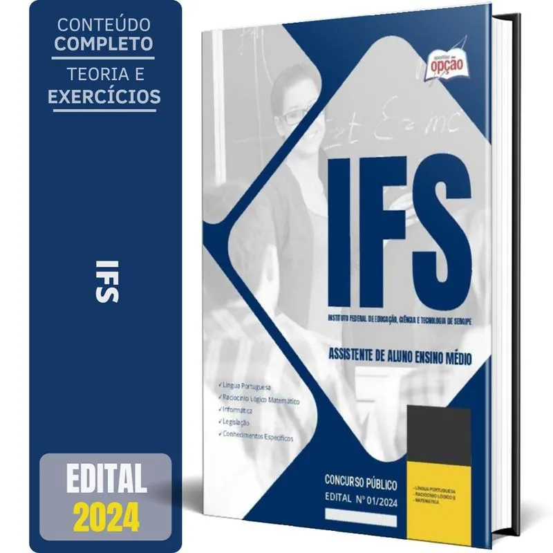 Apostila Ifs 2024 - Assistente De Aluno Ensino Médio