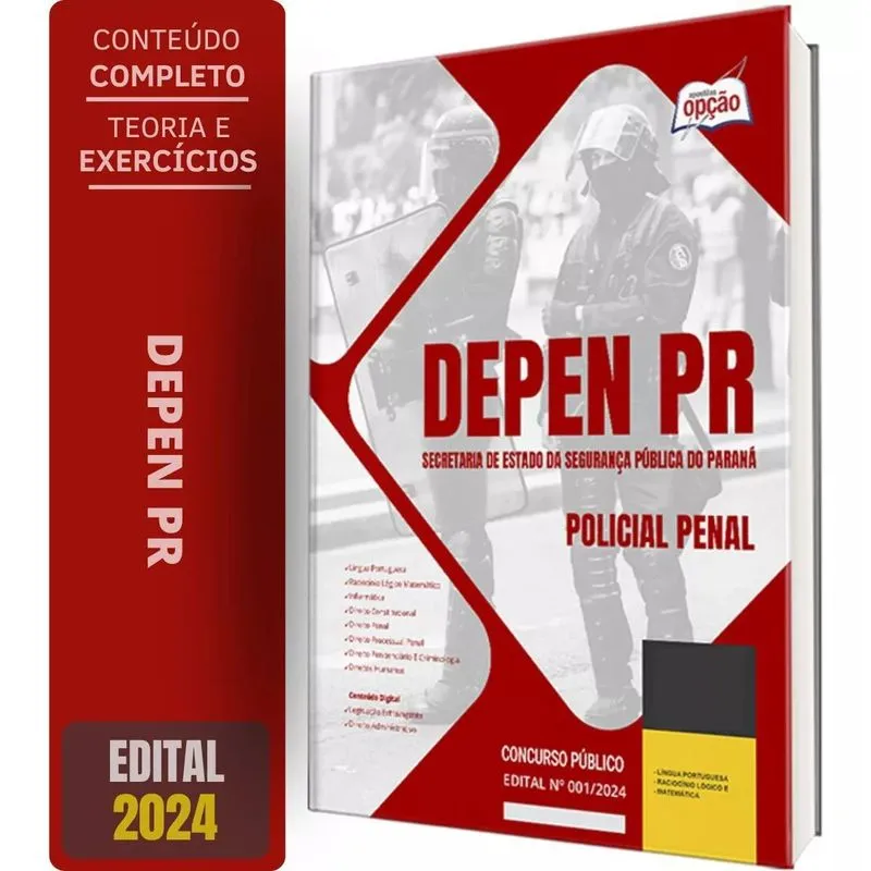 Apostila Depen Pr 2024 - Policial Penal