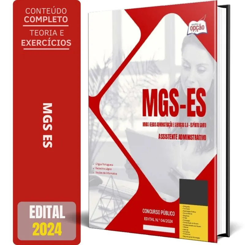 Apostila Mgs Es 2024 - Assistente Administrativo