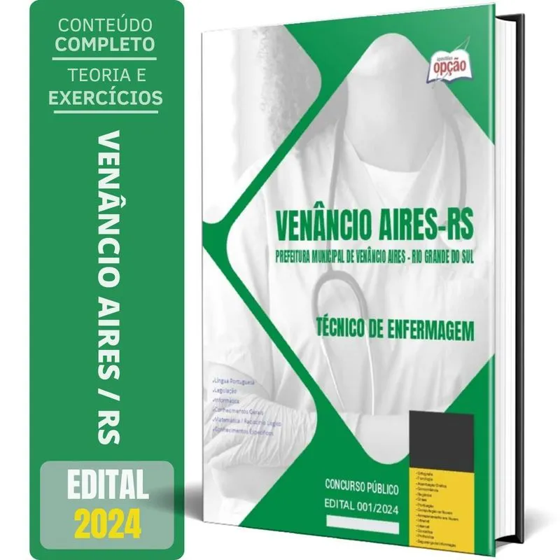 Apostila Prefeitura Venâncio Aires Rs 2024 Técnico