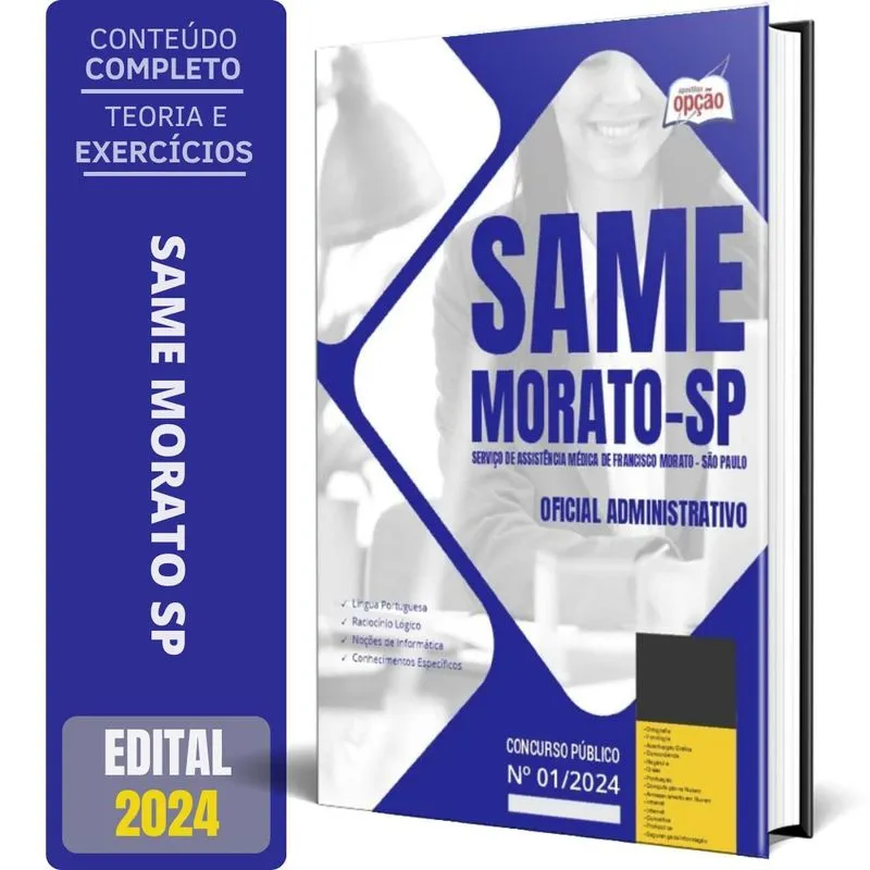 Apostila Same Francisco Morato Sp 2024 Oficial