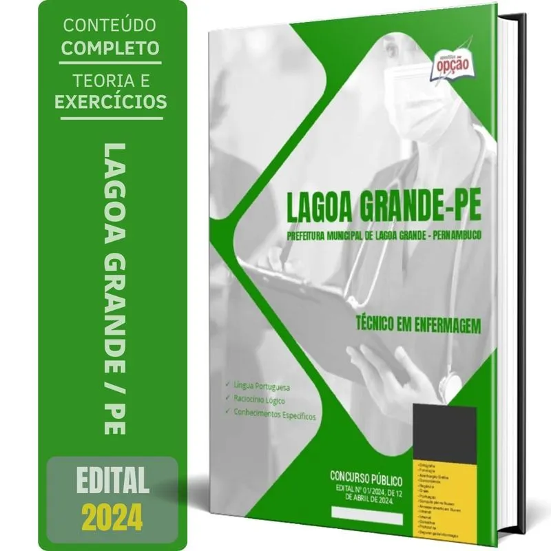 Apostila Prefeitura Lagoa Grande Pe 2024 Técnico Em