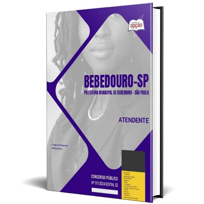 Apostila Prefeitura De Bebedouro Sp 2024 - Atendente