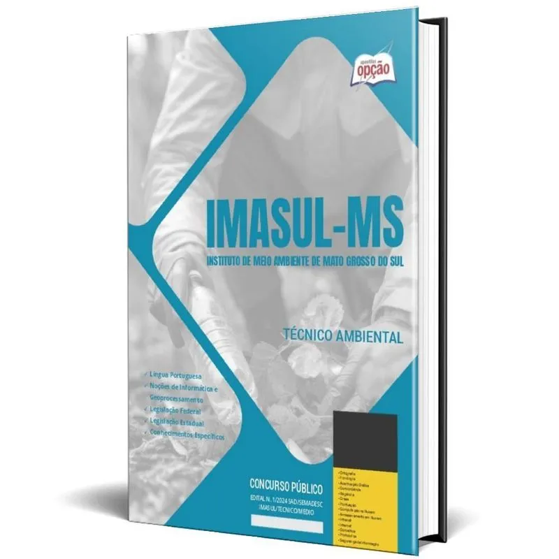 Apostila Imasul Ms 2024 - Técnico Ambiental