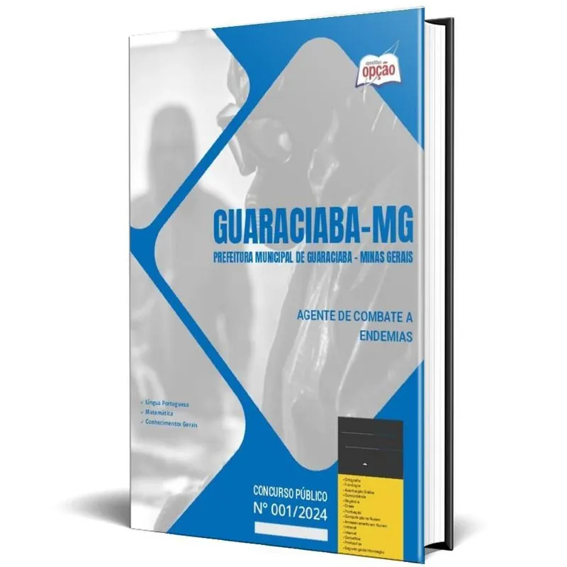Apostila Prefeitura Guaraciaba Mg 2024 Agente Combate A