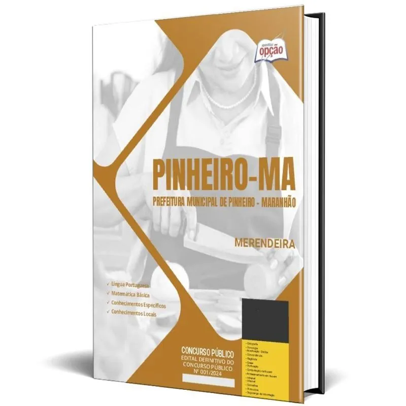 Apostila Prefeitura De Pinheiro Ma 2024 - Merendeira