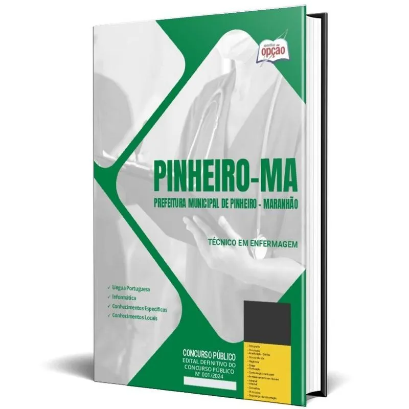 Apostila Prefeitura Pinheiro Ma 2024 - Técnico Em Enfermagem