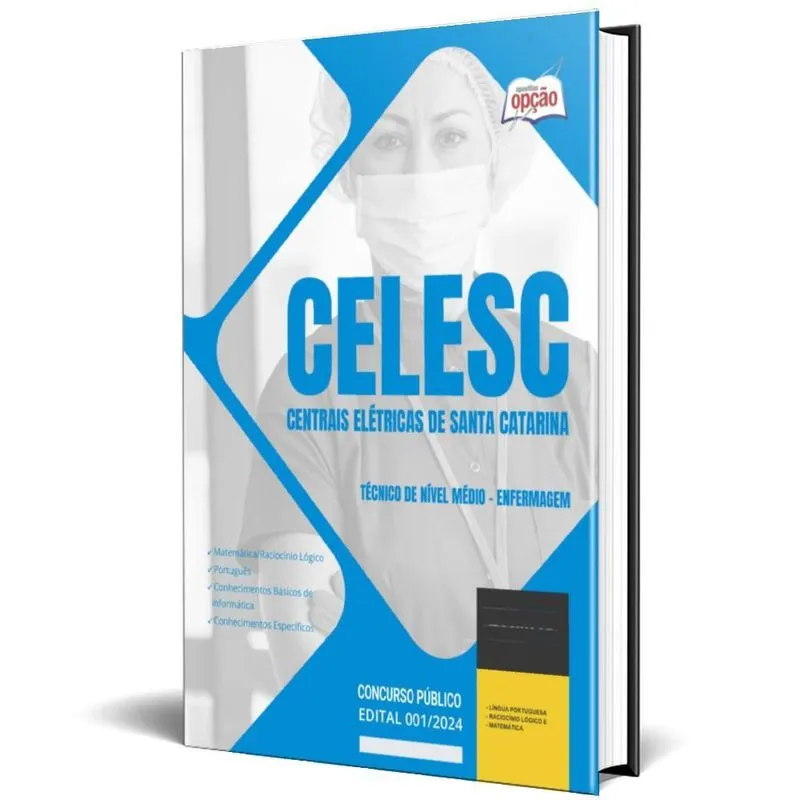 Apostila Celesc Sc 2024 - Técnico Nível Médio - Enfermagem