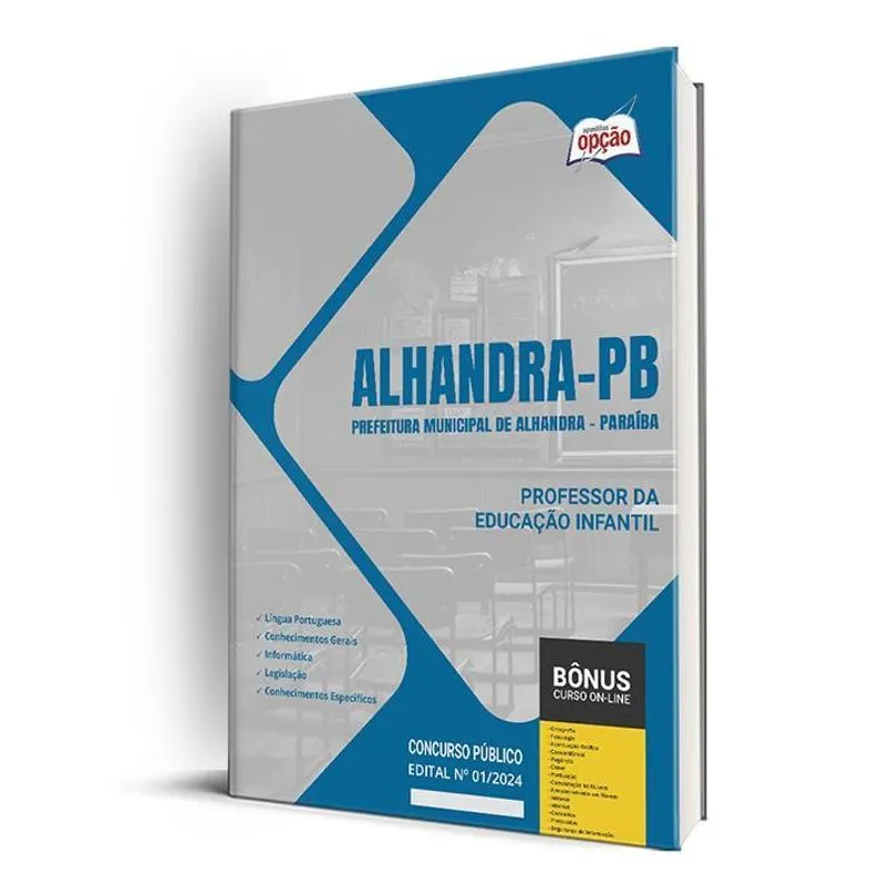 Apostila Prefeitura Alhandra Pb 2024 Professor Da Educação