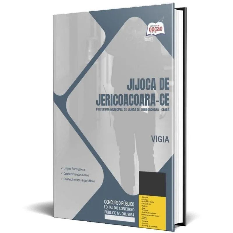 Apostila Prefeitura De Jijoca Jericoacoara Ce 2024 - Vigia