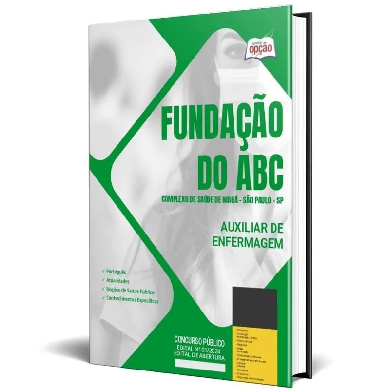 Apostila Fundação Do Abc 2024 Complexo Saúde Mauá Sp 2024