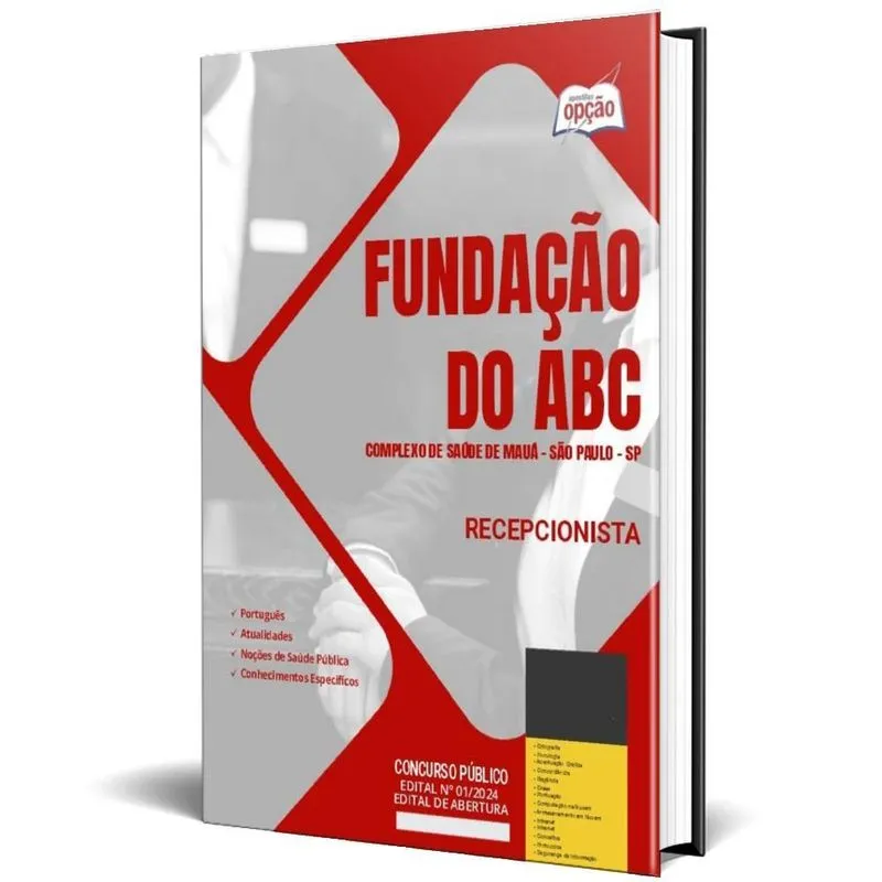 Apostila Fundação Do Abc Complexo Saúde Mauá Sp 2024