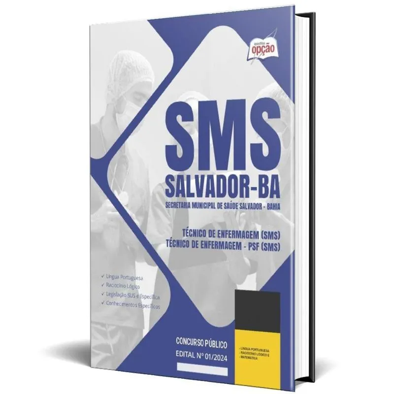 Apostila Sms Salvador 2024 Técnico Enfermagem Sms E Técnico