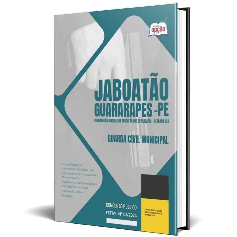 Apostila Prefeitura Jaboatão Dos Guararapes Pe 2024 Guarda