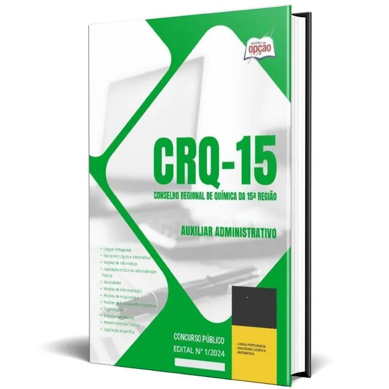 Apostila Crq 15 2024 - Auxiliar Administrativo