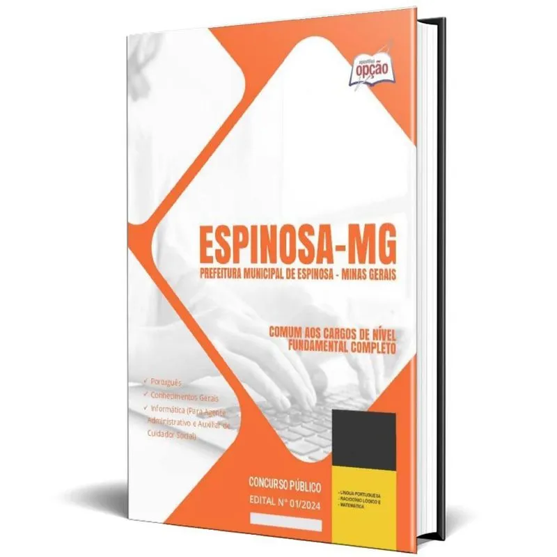 Apostila Prefeitura Espinosa Mg 2024 Comum Aos Cargos Nível