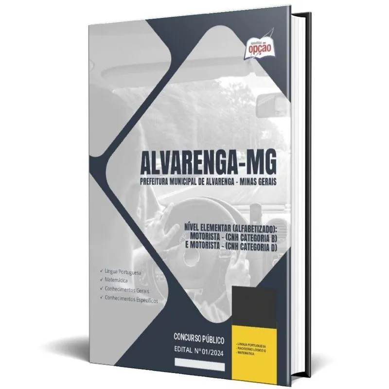 Apostila Prefeitura Alvarenga Mg 2024 Nível Elementar