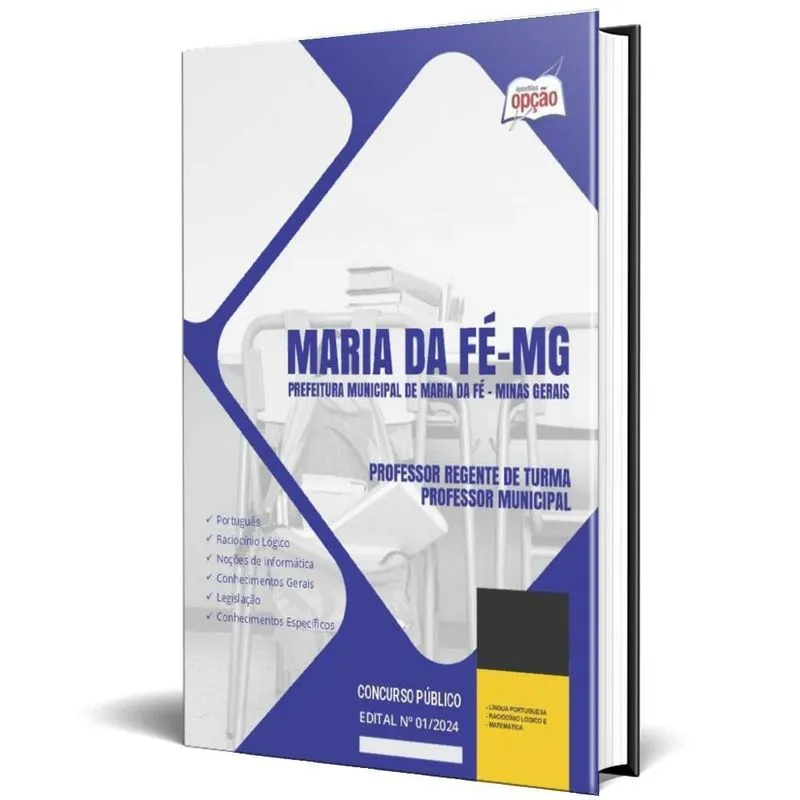 Apostila Prefeitura Maria Da Fé Mg 2024 Professor Regente
