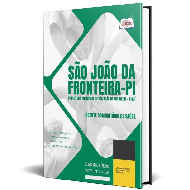 Apostila Prefeitura São João Da Fronteira Pi 2024 Agente