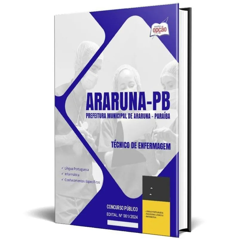 Apostila Prefeitura De Araruna Pb 2024 - Técnico Enfermagem