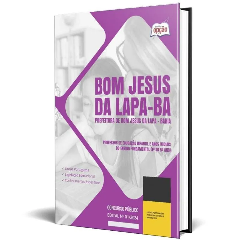 Apostila Prefeitura Bom Jesus Da Lapa Ba 2024 Professor