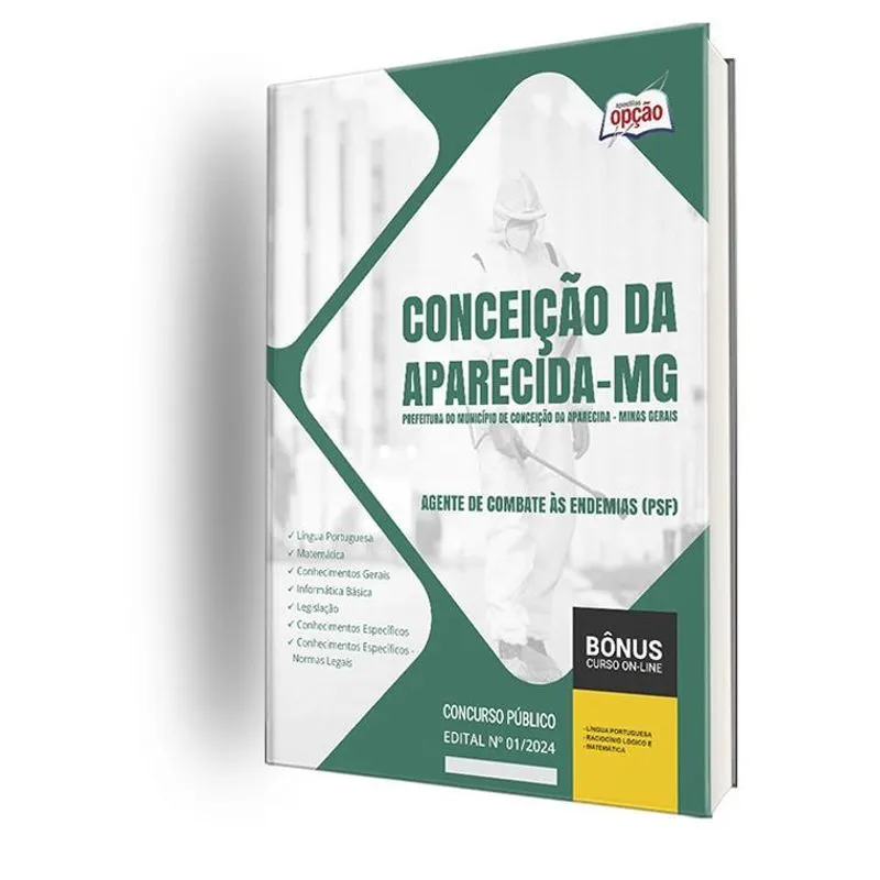 Apostila Prefeitura Conceição Da Aparecida Mg 2024 Agente