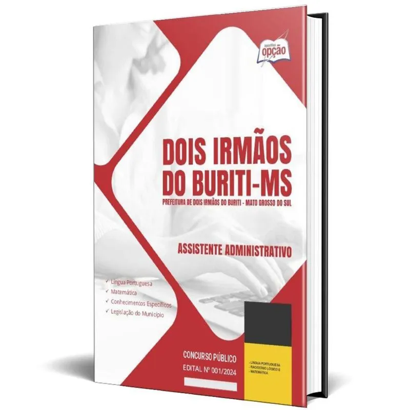 Apostila Prefeitura Dois Irmãos Do Buriti Ms 2024 Assistente
