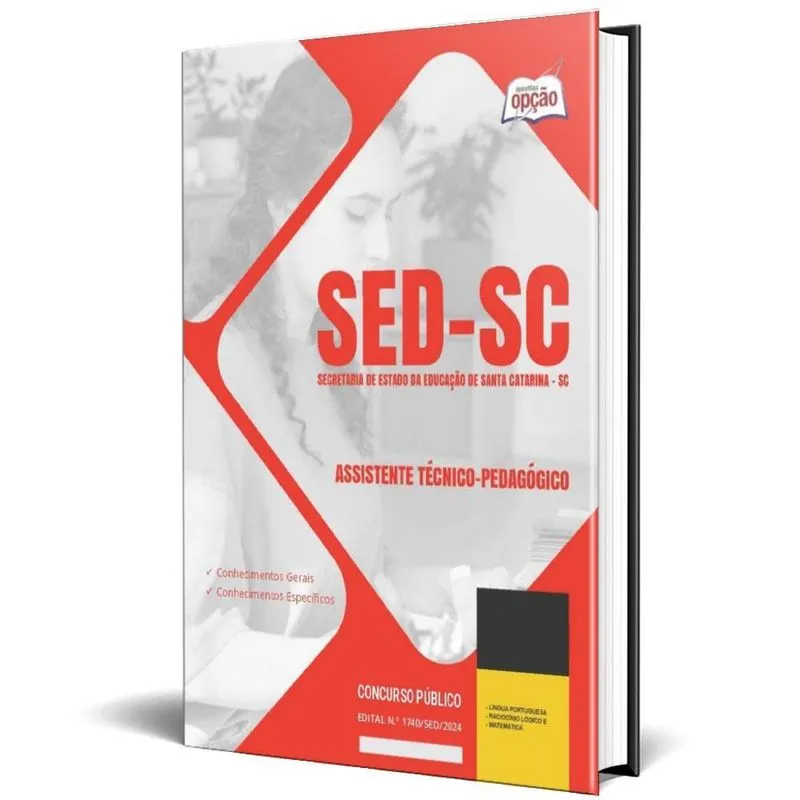 Apostila Sed Sc 2024 - Assistente Técnico-pedagógico