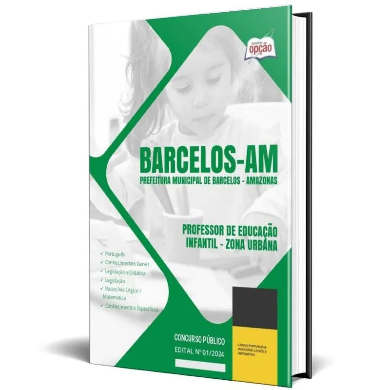 Apostila Prefeitura Barcelos Am 2024 Professor Educação
