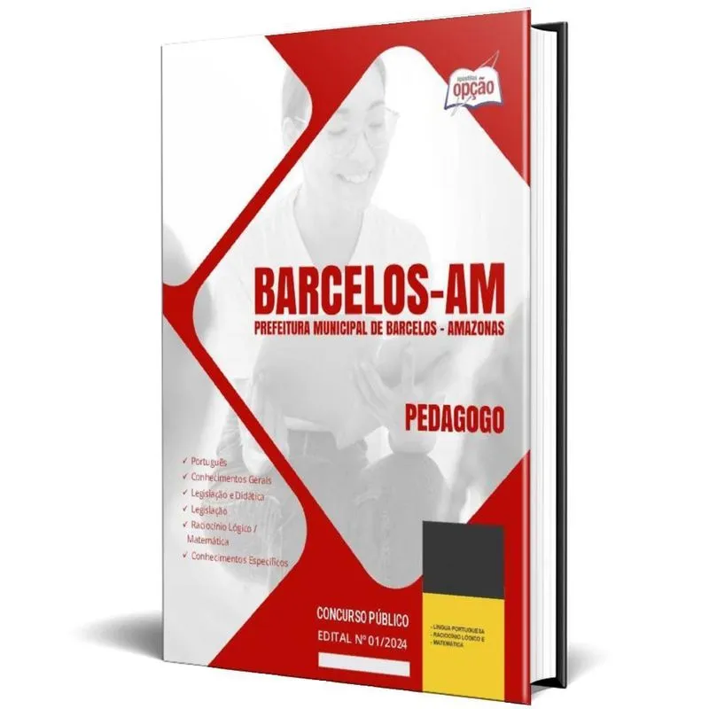 Apostila Prefeitura De Barcelos Am 2024 - Pedagogo
