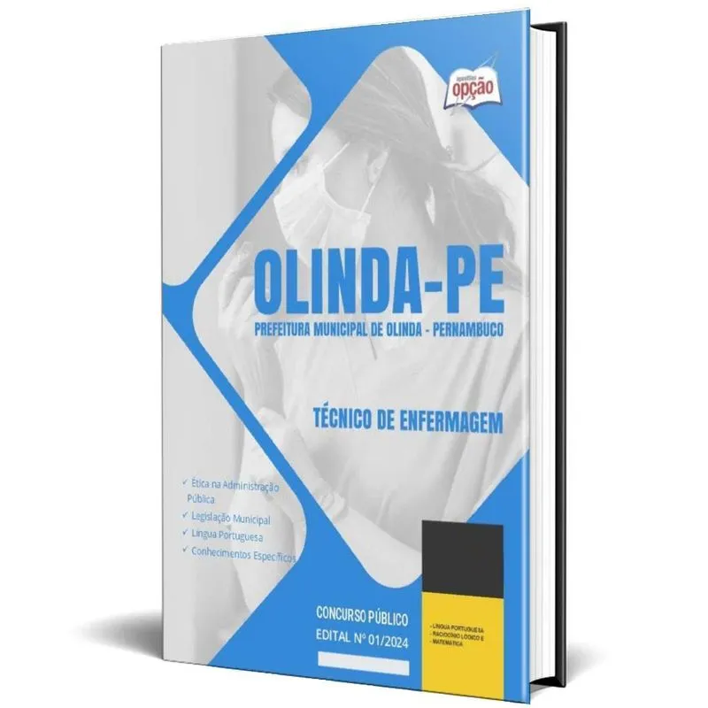 Apostila Prefeitura De Olinda Pe 2024 - Técnico Enfermagem