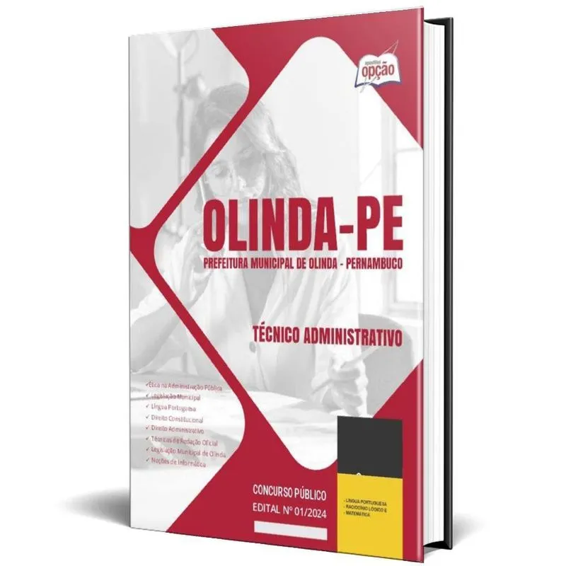 Apostila Prefeitura Olinda Pe 2024 - Técnico Administrativo