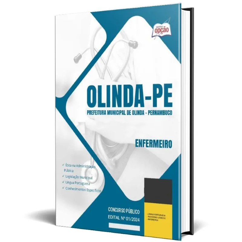 Apostila Prefeitura De Olinda Pe 2024 - Enfermeiro
