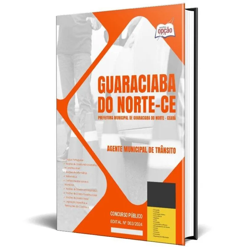 Apostila Prefeitura Guaraciaba Do Norte Ce 2024 Agente
