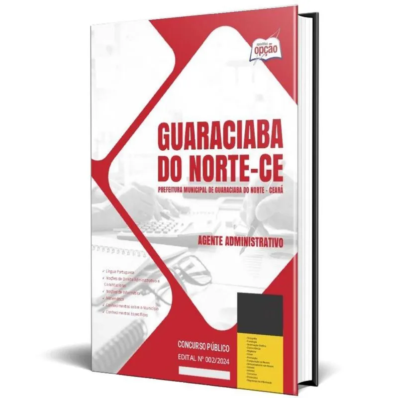 Apostila Prefeitura Guaraciaba Do Norte Ce 2024 Agente