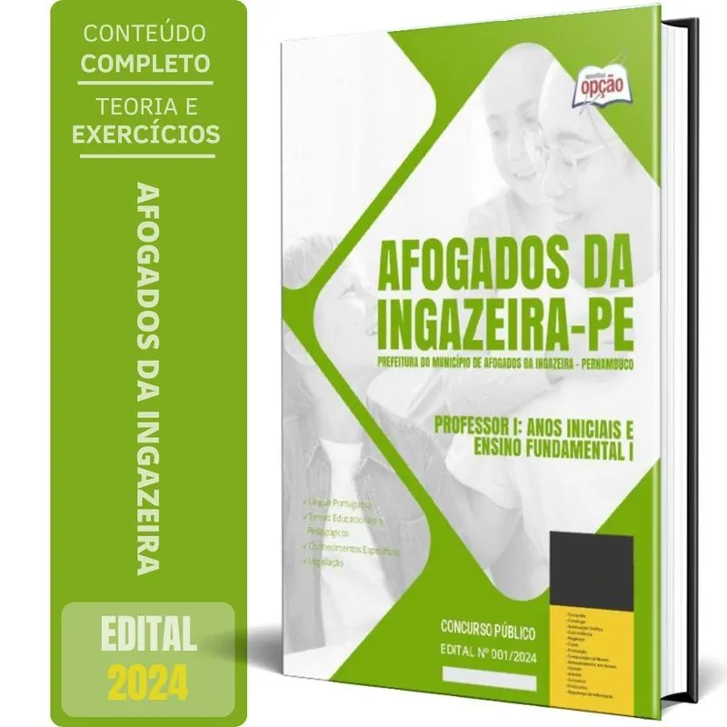 Apostila Prefeitura Afogados Da Ingazeira Pe 2024 Professor