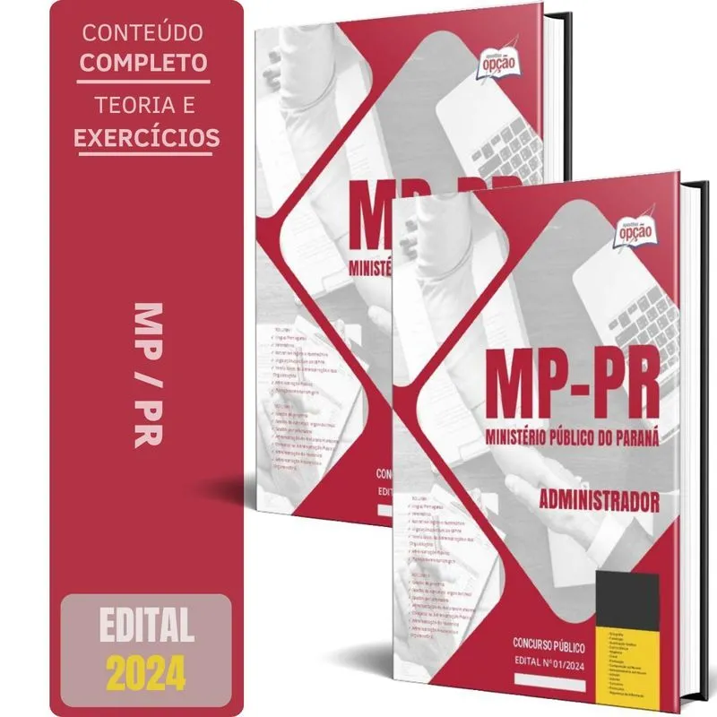 Apostila Mp Pr 2024 - Administrador