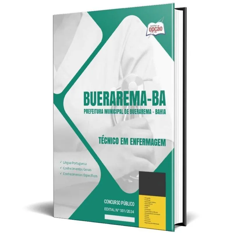 Apostila Prefeitura Buerarema Ba 2024 Técnico Em Enfermagem