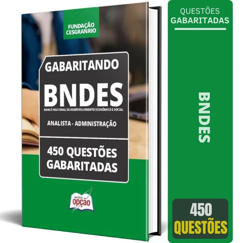Caderno Bndes 2024 Analista Administração Questões
