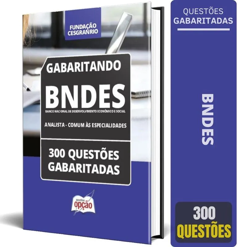 Caderno Bndes 2024 Analista Comum Às Especialidades Questões