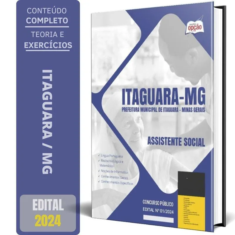 Apostila Prefeitura De Itaguara Mg 2024 - Assistente Social