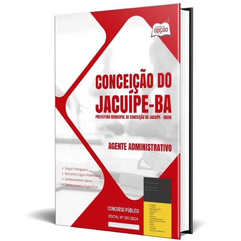 Apostila Prefeitura Conceição Do Jacuípe Ba 2024 Agente