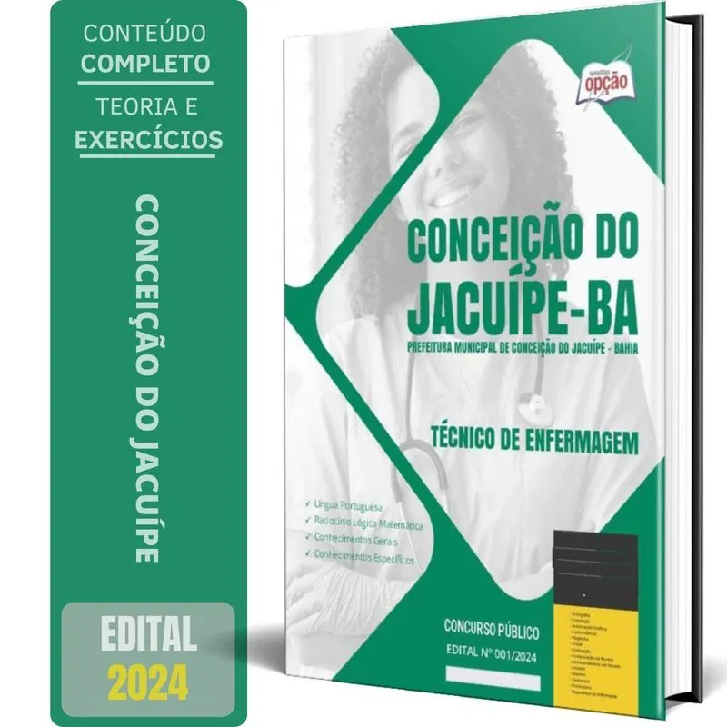 Apostila Prefeitura Conceição Do Jacuípe Ba 2024 Técnico