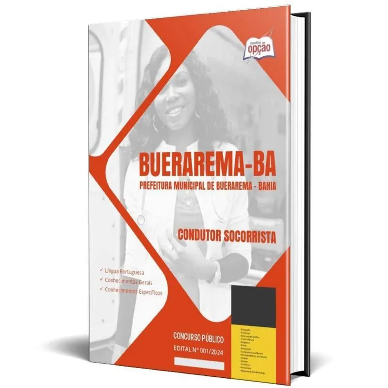 Apostila Prefeitura Buerarema Ba 2024 - Condutor Socorrista
