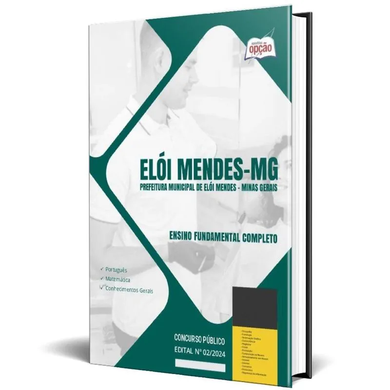 Apostila Prefeitura Elói Mendes Mg 2024 Ensino Fundamental