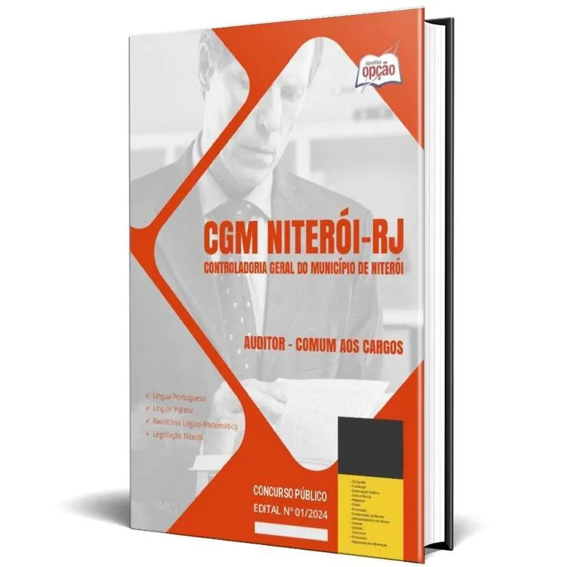 Apostila Cgm Niterói Rj 2024 - Auditor - Comum Aos Cargos