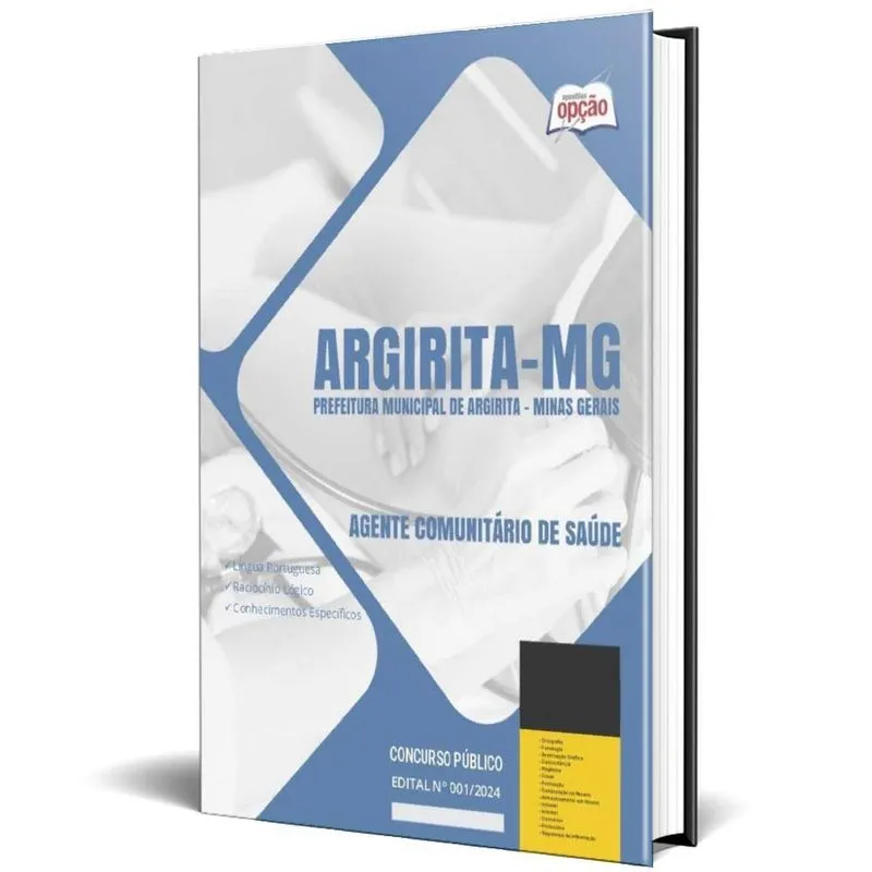 Apostila Prefeitura Argirita Mg 2024 Agente Comunitário