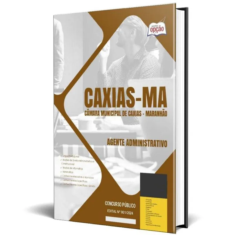 Apostila Câmara De Caxias Ma 2024 - Agente Administrativo